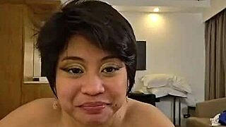 Salome Salvi Pukes on Cock in First Deepthroat - Pinay Slut Gags and Spits
