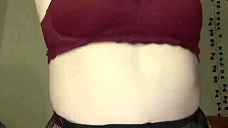 wanna see her strip then squirt on huge bbc dildo pussy?