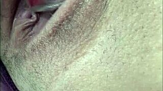 Mexican hottie masturbates big ass with dildo