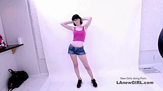 egyptian goddess moans hard as daddy fucks her tight pussy in sofa audition