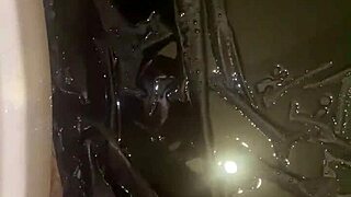 milfycalla's pee play moments tease in this intriguing preview compilation