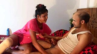 watch manik mia and mst sumona's hairy mature ebony slut riding cock with close-up home fuck details