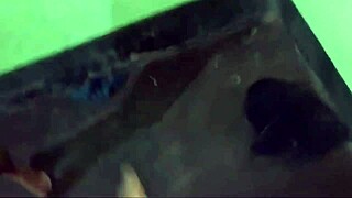 me n my indian wife we fuck rough late night in bed screamin