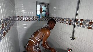 lekki bangers can't resist pounding his massive throbbing dick
