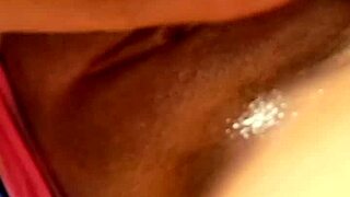 naughty colombian babe worships ass while toying huge tits and pussy on bed