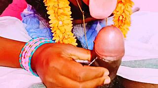 Indian housewife sneaks father-in-law ride with dirty telugu whispers