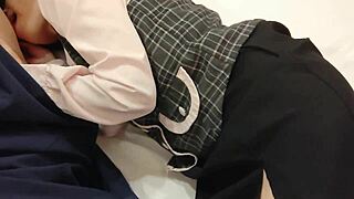 ol assistant moans from cunnilingus then creampie cosplay fuck??