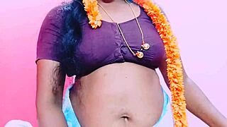 Indian housewife sneaks father-in-law ride with dirty telugu whispers