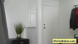 😘 Sexy brunette Cami Strella flashes huge natural tits outdoors for Charles Dera park fuck