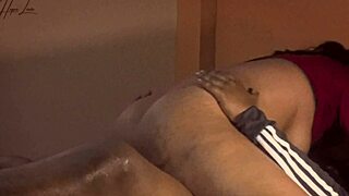 Big booty Asian girlfriend rides huge BBC till creampied deep