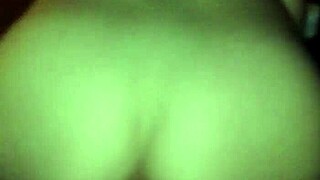 Her massive ass grinds passionately on my throbbing monster cock in blissful reverse cowgirl ecstasy as milf bride surrenders completely to overwhelming desire and love.