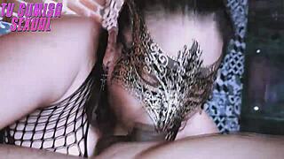 deepthroat goddess chokes on stepdad cock for 10 minutes straight