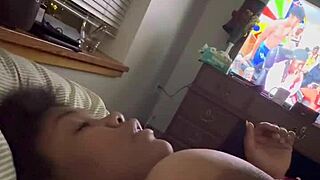 fat juicy latina tits rubbed to squirting orgasm bliss