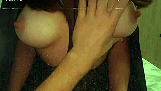 Horny Ghostface Girlfriend Rides Cock Bent Over in Heat