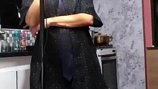 Creamy Wife Kally Deepthroats Camera Mid Amateur Comedy Shoot Behind Scenes