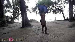 damn found that big ass ebony bitch in wild and fucked her part 1