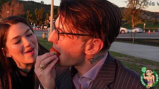 romantic valentines quickie alyx star pretty natural tits rides celtic iron monster cock pov missionary