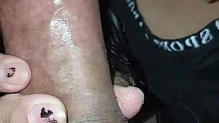 Deepthroat huge cock then swallow every creamy drop in submissive bliss