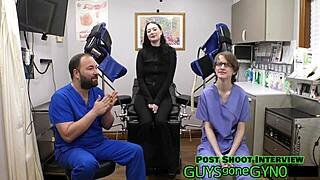 Nurse azra iahmir deepthroats patient with virgin luci starr in cum clinic umm yeah