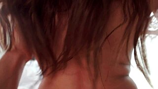 So horny stepbro zips my bra then pounds me cowgirl style