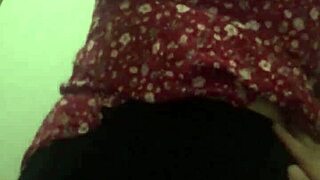 Neighbor's Skirt Peek Leads to Intense Colombian Latina Fuck Session