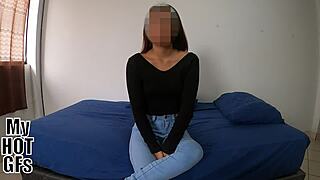 he fills petite latina margarita's tight pussy with cum and gets her pregnant