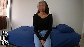 he fills petite latina margarita's tight pussy with cum and gets her pregnant