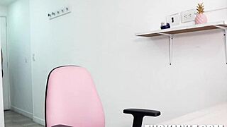 Miss Flora's pussy workout with Cristian Tanner pounding hard