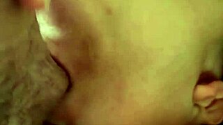 watch this upside-down wife ball-sucking her man deep