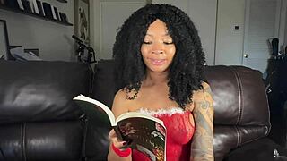 Eva Parker strips flashing curves in Christmas tale! Day 3 of 5