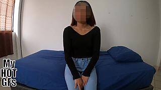 he fills petite latina margarita's tight pussy with cum and gets her pregnant