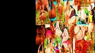 Check Out My Sexy BBW Body Drying Off And Flashing Everything!