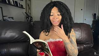 Eva Parker strips flashing curves in Christmas tale! Day 3 of 5