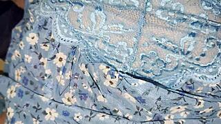 samantha bbw blue lingerie creampie fuck huge tits bouncing 😍💦