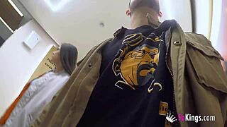 Sneaky mall adventure with Nuria Millan