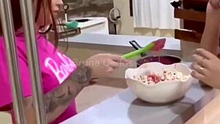 Hey friends, these lesbian Brazilian blondes and redhead lick pussies to orgasm