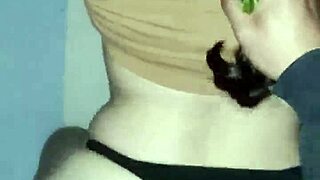 yo my girl bends over giving up that ass behind her boyfriend's back pov