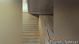 hot latina gf brandy salazar squirts in rough homemade creampie tapes