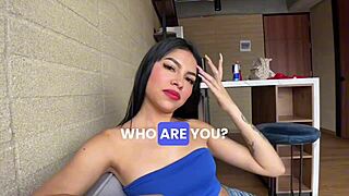 brunette latina teen gives juicy extreme deepthroat blowjob pov rimjob