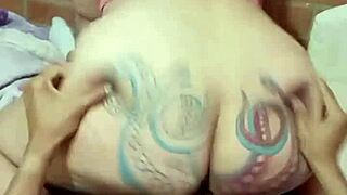 big ass brazilian colombian milf gaping interview with stepbro hanzzell guerrero