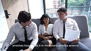 Iane Cindy Luna interview turns into double vaginal penetration ep 8