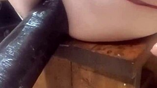 wanna watch huge hankeys dildos pound ass on fucking machine anal style?