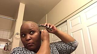 Why did this milf shave her head bald for boyfriend's wild request?