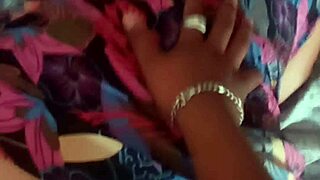 Hidden dress lift teases real Latina's intimate homemade bareback moment with neighbor