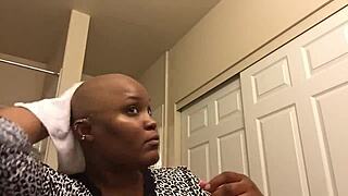 Why did this milf shave her head bald for boyfriend's wild request?