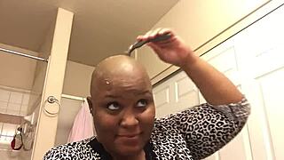 Why did this milf shave her head bald for boyfriend's wild request?