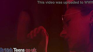 Nurse greene deepthroats gloryhole cock craving cum