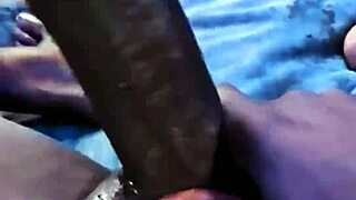 you gotta see this monster black cock solo toy explosion