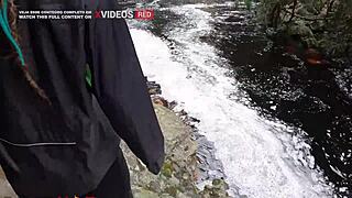 Outdoor Waterfall Fuck Brazilian Big Ass Cowgirl Ride Cumshot AlemãoHub