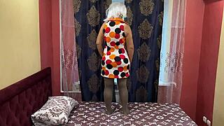 mature milf offers stepson her big ass for tight anal pounding